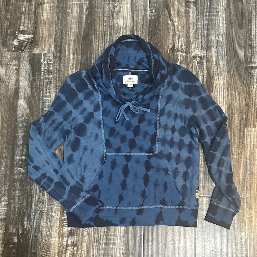 Surfside Supply Navy Tie-Dye Hoodie
